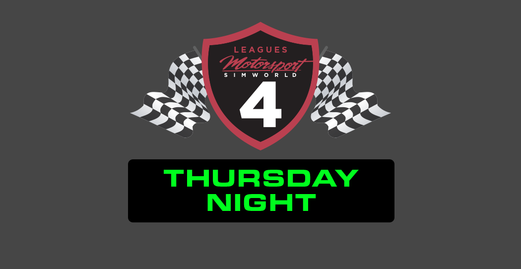 Season 4 GT3 League (Thursday 7:40-9:00)